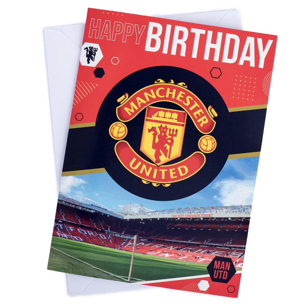 Manchester United FC Musical Birthday Card: 1 - Greeting Cards By Manchester United