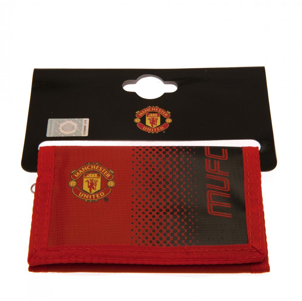 Manchester United FC Fade Wallet: 4 - Wallets By Manchester United
