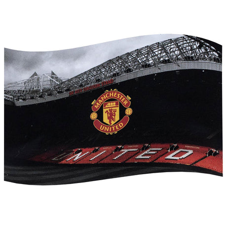 Manchester United FC Old Trafford Flag: 1 - Flags & Banners By Manchester United