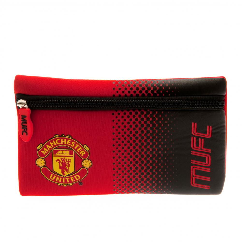 Manchester United FC Fade Pencil Case: 2 - Pencil Cases & Sets By Manchester United