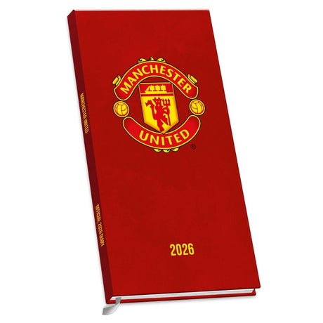 Manchester United FC Slim Diary 2026: 1 - Diaries By Manchester United