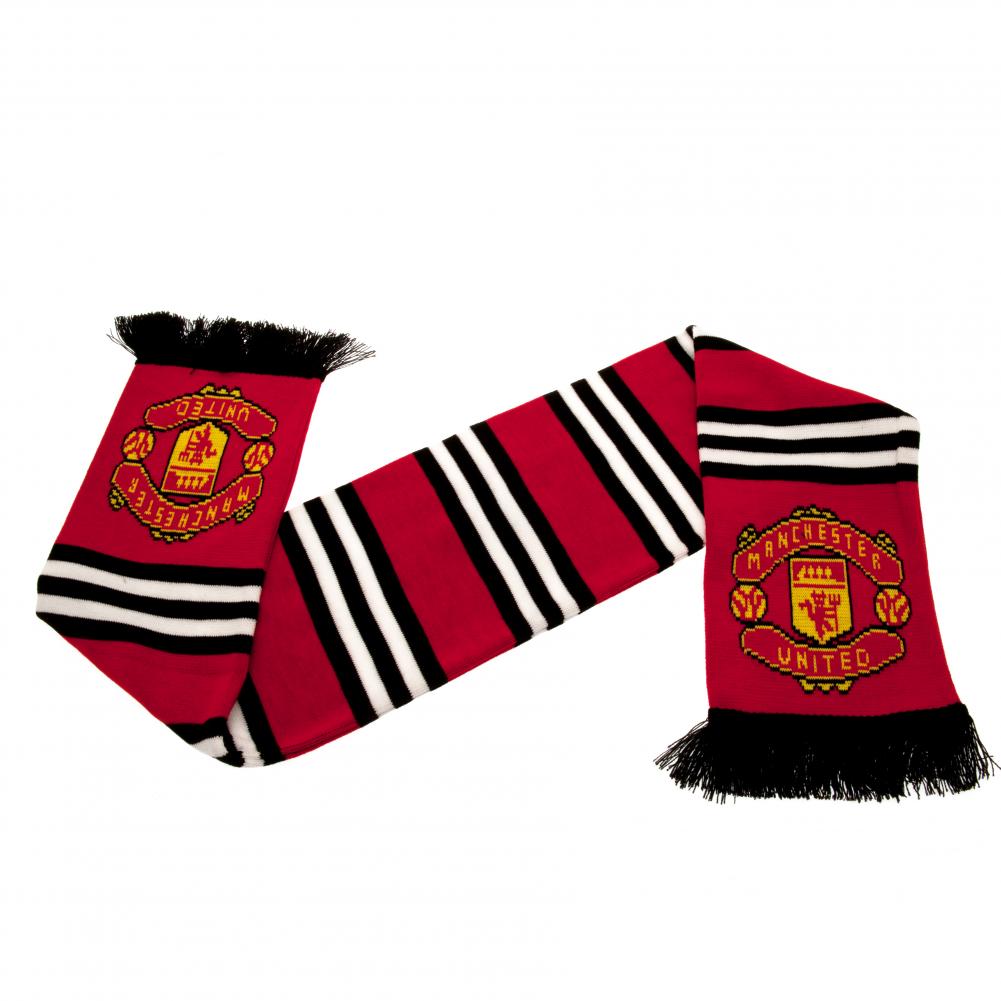 Manchester United FC Bar Scarf - Shop Scarves At Gift Moments - 2