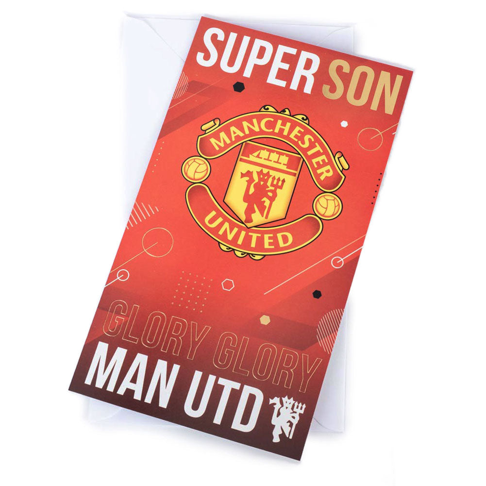 Manchester United FC Super Son Birthday Card: 1 - Greeting Cards By Manchester United