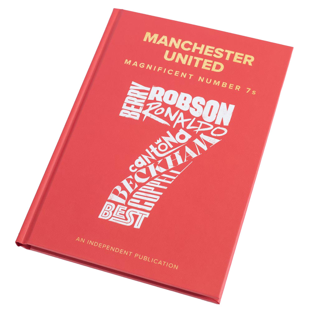 Manchester United Magnificent Number 7s Book - Shop Books At Gift Moments - 1