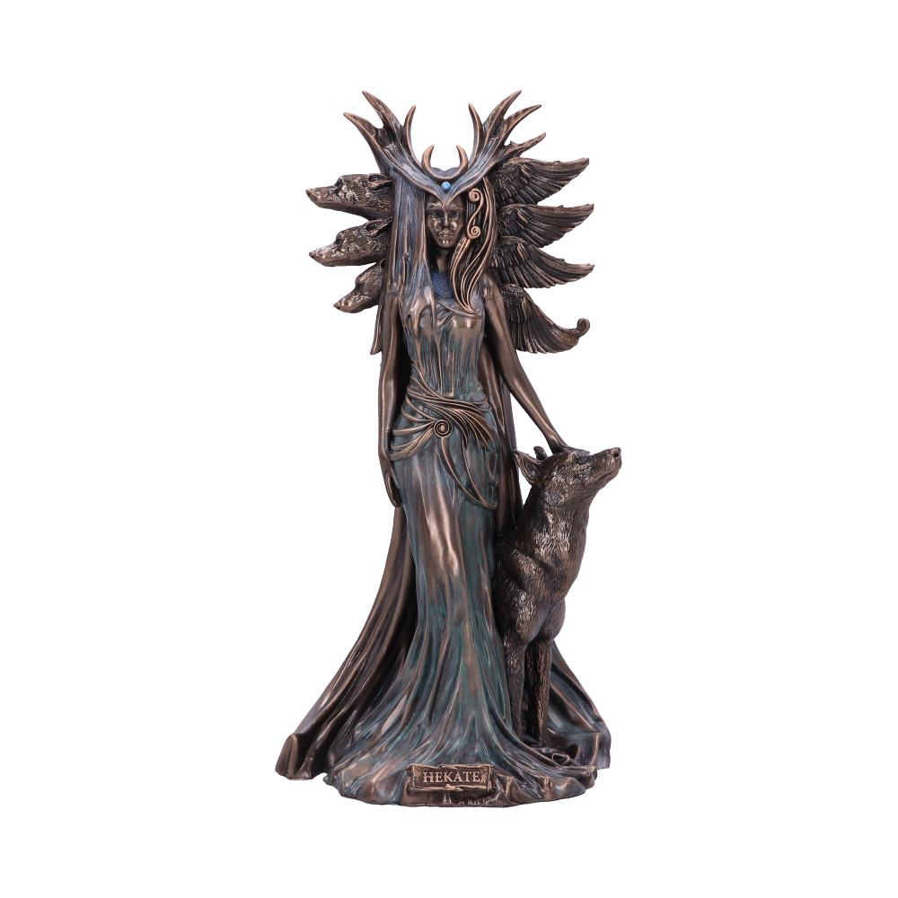 Marc Potts Large Hekate Bronze Figurine 32cm: 2 Figures & Collectables By Marc Potts