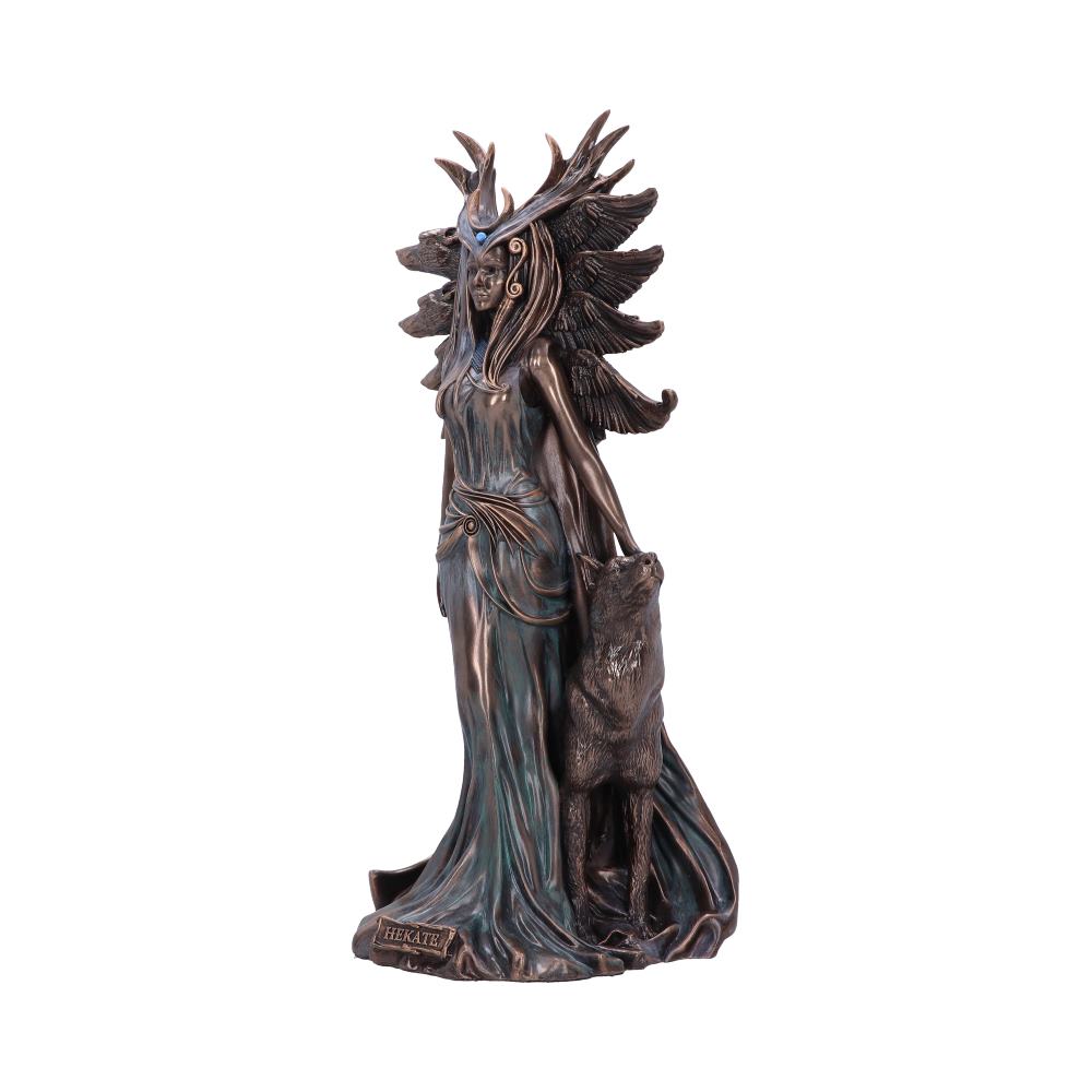 Marc Potts Large Hekate Bronze Figurine 32cm: 3 Figures & Collectables By Marc Potts