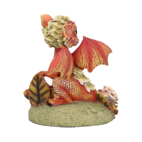Marigold Flower Dragon Figurine: 4 - Figurines Small (Under 15cm) By NN Designs