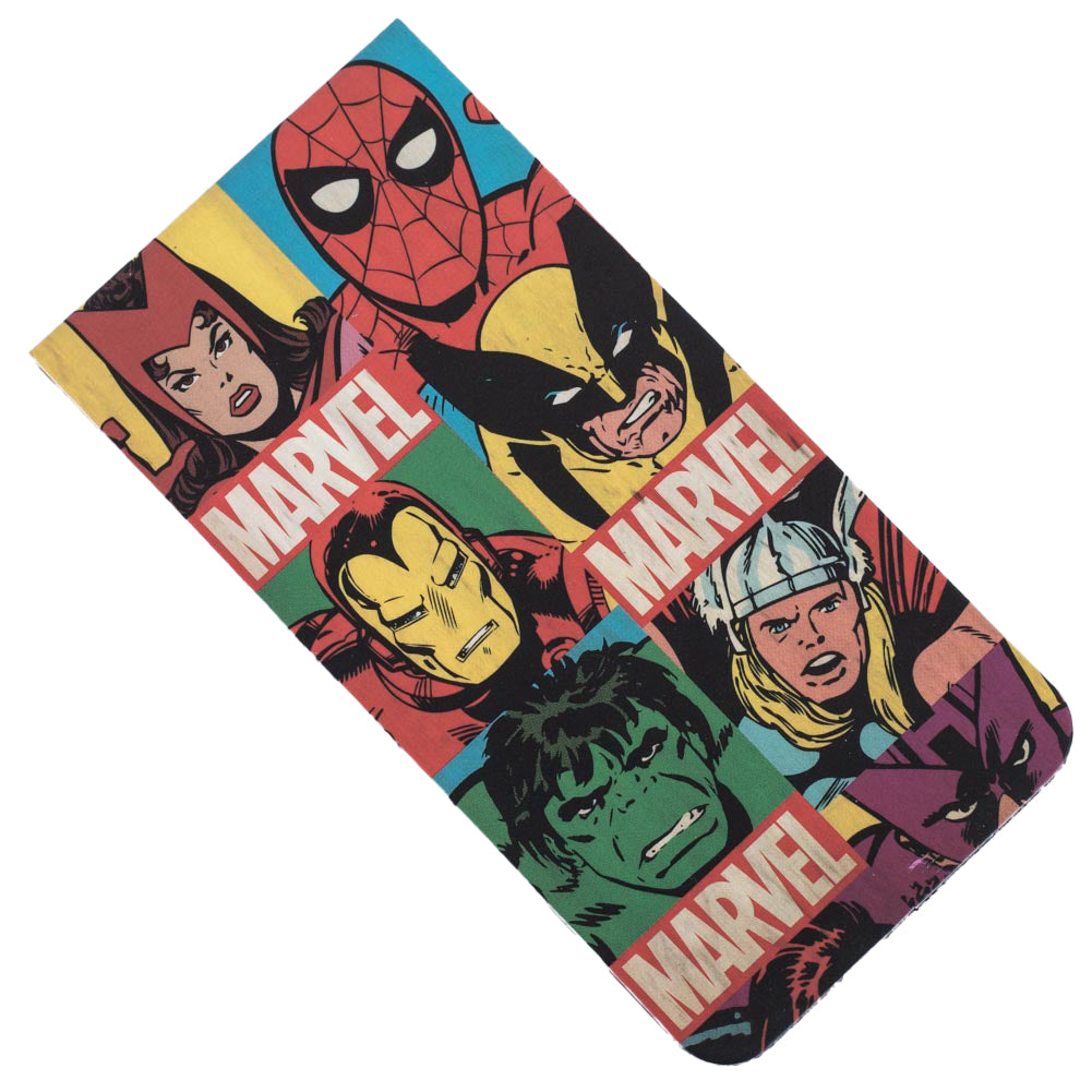 Marvel Comics Magnetic Bookmark: 4 Bookmarks By Marvel