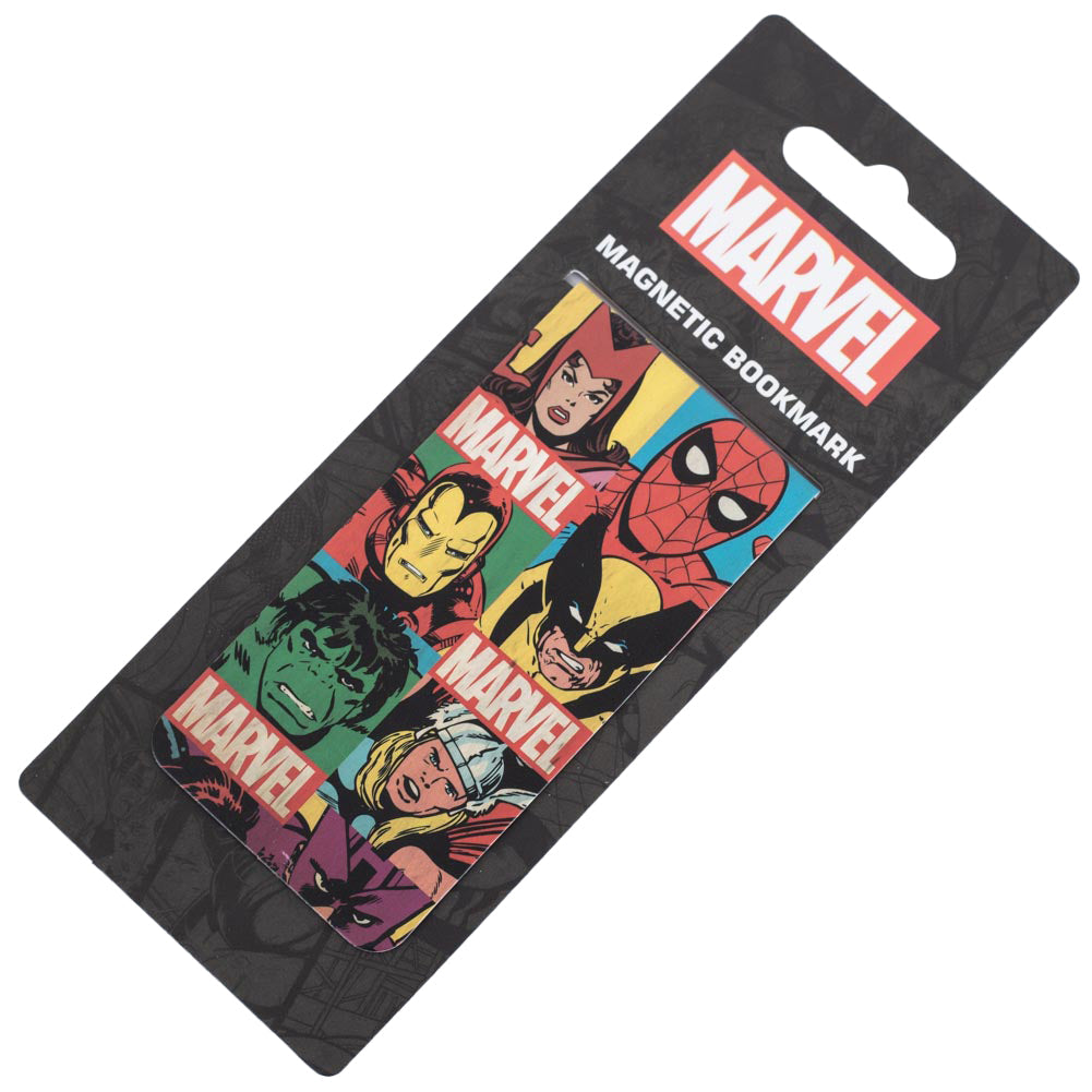 Marvel Comics Magnetic Bookmark: 6 Bookmarks By Marvel