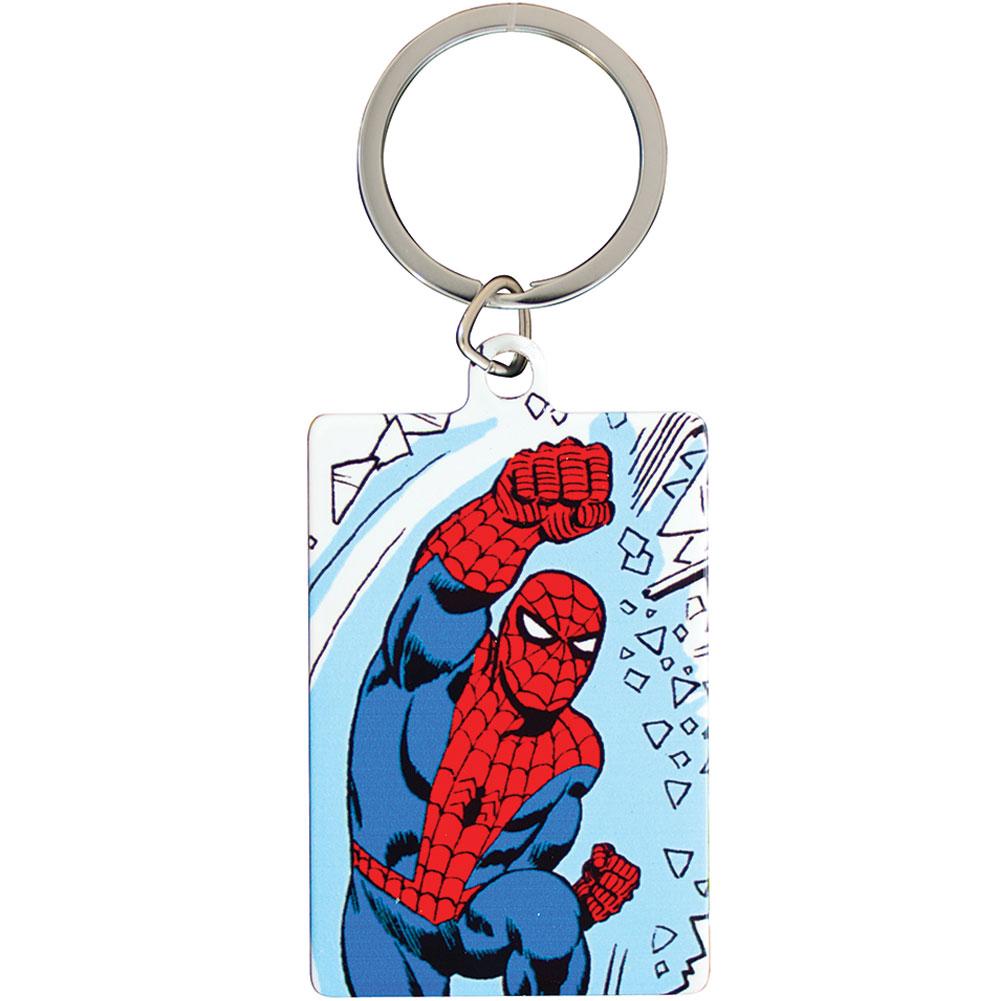 Marvel Comics Metal Keyring Spider Man: 1 Keyrings By Marvel