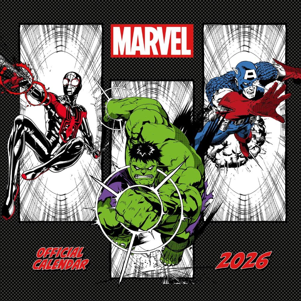 Marvel Comics Square Calendar 2026: 1 - Calendars By Marvel