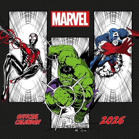 Marvel Comics Square Calendar 2026: 1 - Calendars By Marvel