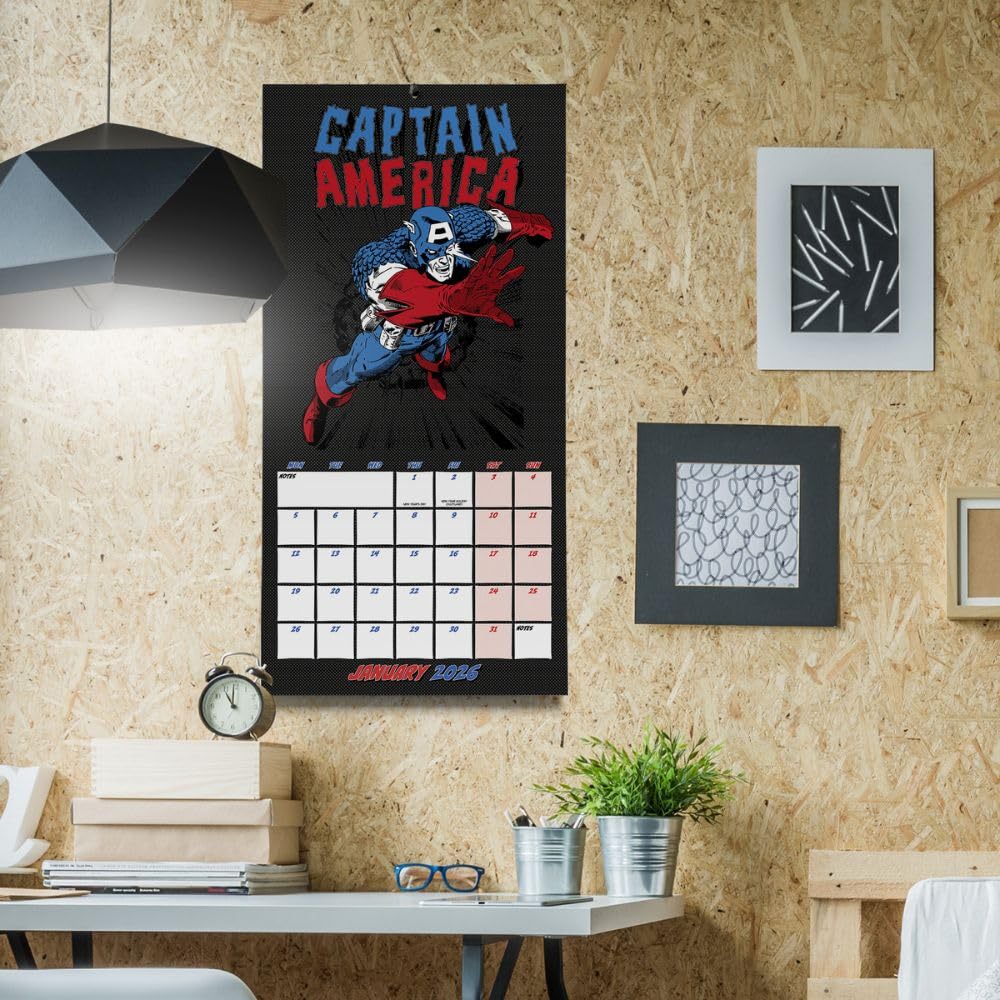 Marvel Comics Square Calendar 2026: 3 - Calendars By Marvel