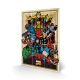 Marvel Comics Wood Print - Shop Wall Art At Gift Moments - 1