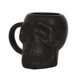 Matte Black Skull Mug: 3 - Mugs By Gift Moments