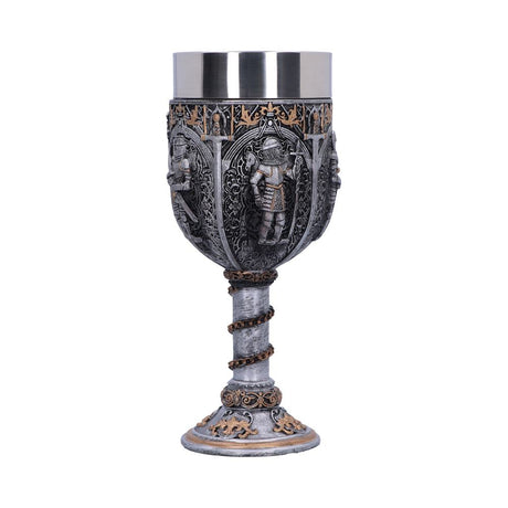 Medieval Knight Chain Wine Goblet: 3 - Goblets & Chalices By Gift Moments