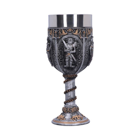 Medieval Knight Chain Wine Goblet: 2 - Goblets & Chalices By Gift Moments