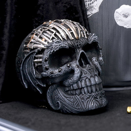 Medieval Sword Dragon Skull Gothic Ornament: 1 - Figurines Medium (15-29cm) By NN Designs