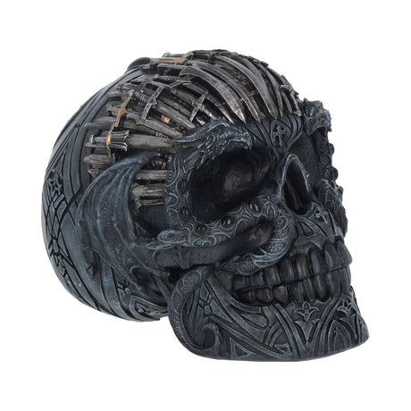 Medieval Sword Dragon Skull Gothic Ornament: 2 - Figurines Medium (15-29cm) By NN Designs