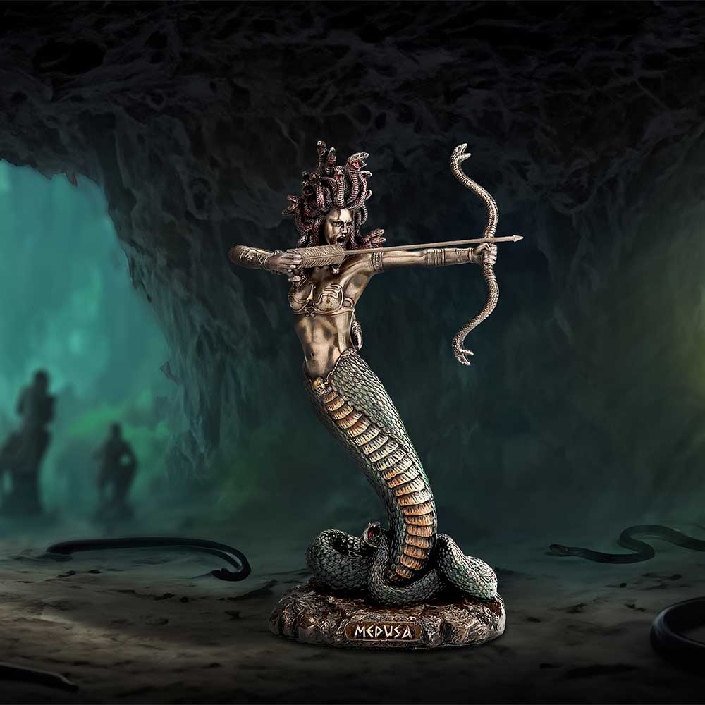 Medusas Wrath Medium Bronze Figurine: 1 - Figures & Collectables By Gift Moments