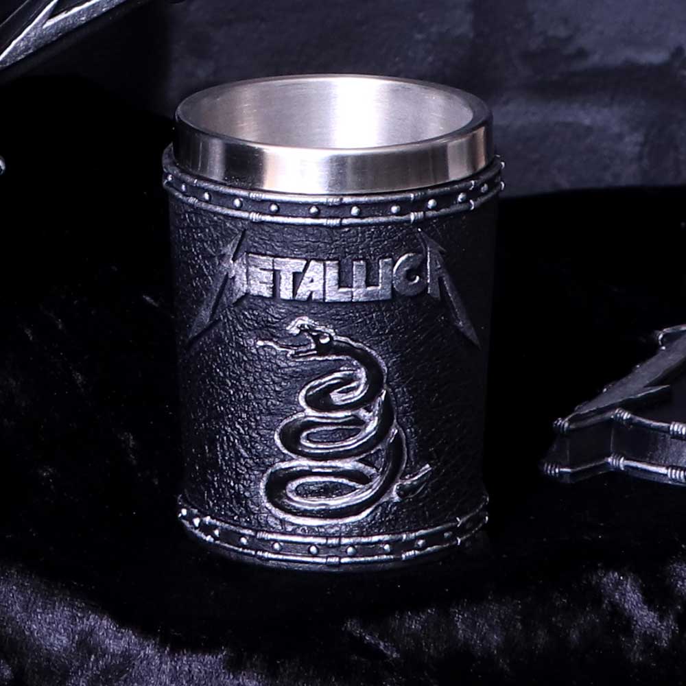 Metallica Black Album Shot Glass - Shop Shot Glasses At Gift Moments - 1