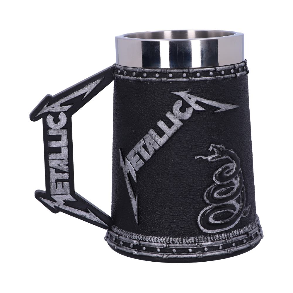 Metallica Black Album Tankard: 5 - Tankards By Metallica