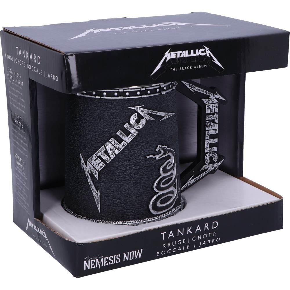 Metallica Black Album Tankard: 7 - Tankards By Metallica