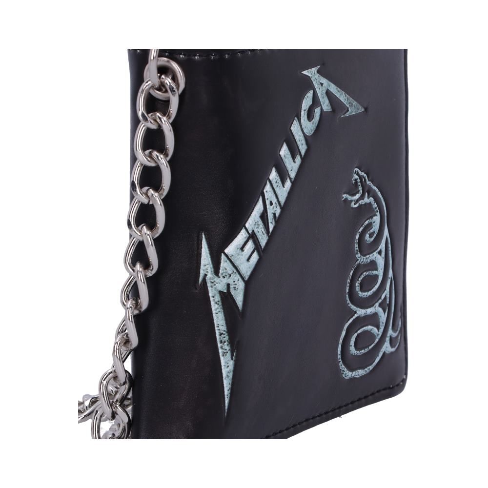 Metallica Black Album Wallet with Chain - Shop Wallets At Gift Moments - 8
