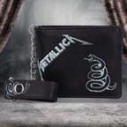 Metallica Black Album Wallet with Chain - Shop Wallets At Gift Moments - 1