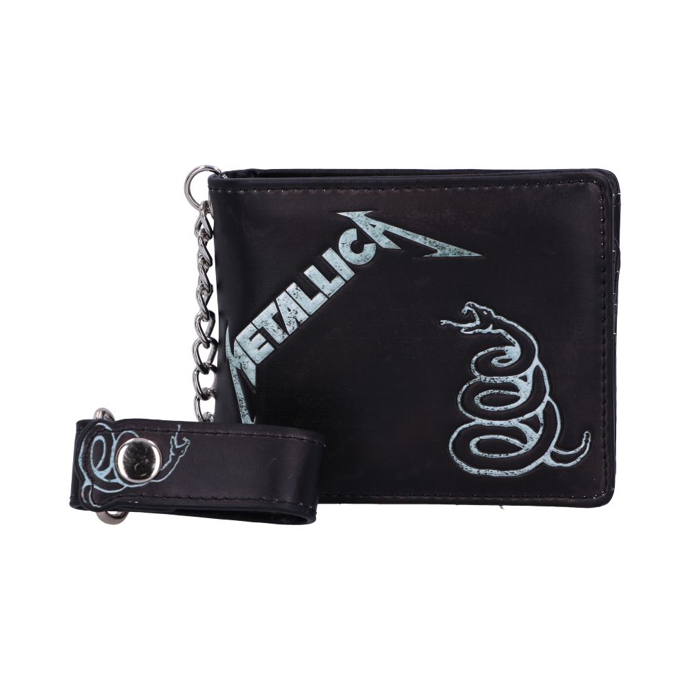 Metallica Black Album Wallet with Chain - Shop Wallets At Gift Moments - 2