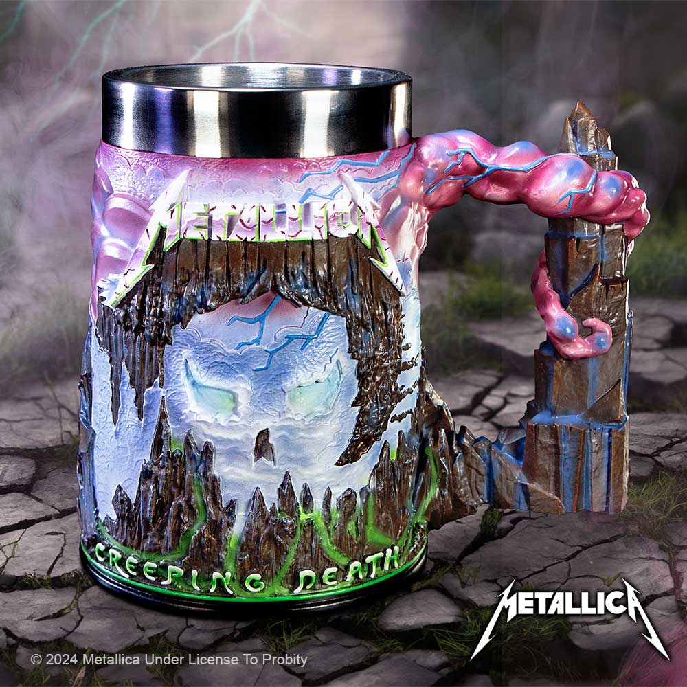 Metallica Creeping Death Artwork Inspired Tankard: 1 - Tankards By Metallica