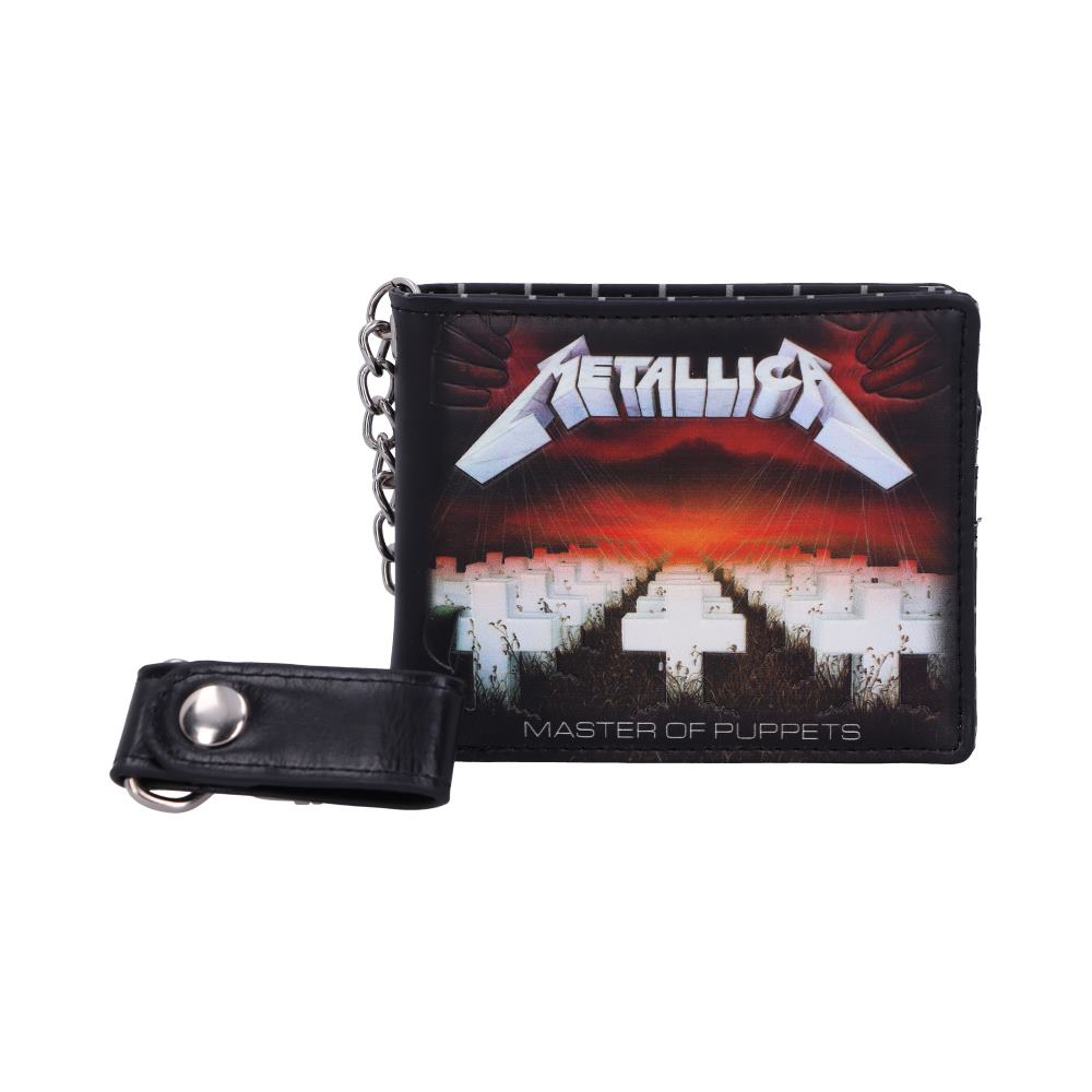 Metallica Master of Puppets Album Wallet with Chain - Shop Wallets At Gift Moments - 2