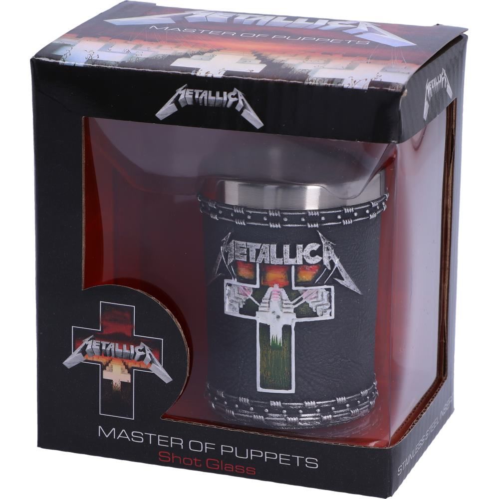 Metallica Master of Puppets Shot Glass - Shop Shot Glasses At Gift Moments - 6