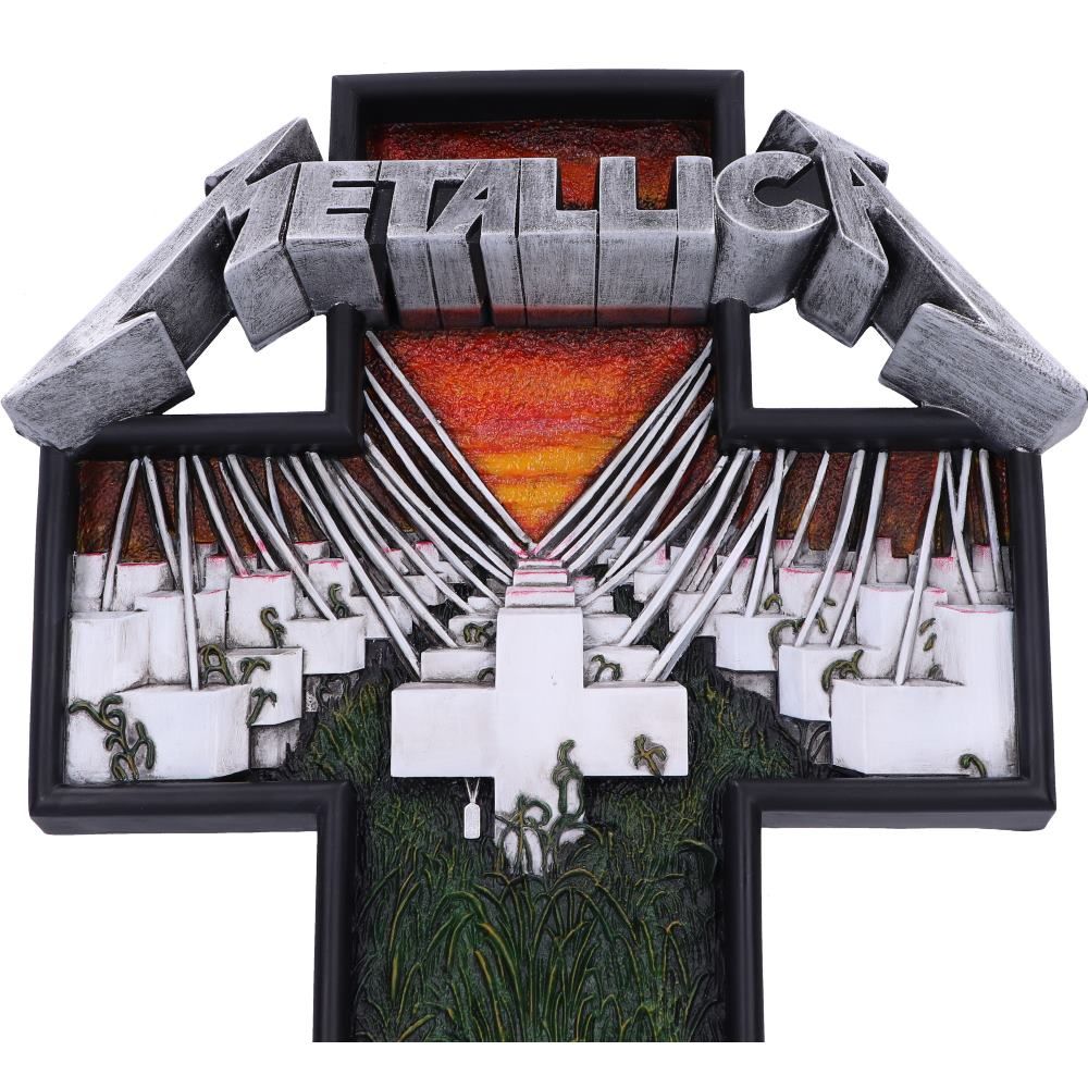 Metallica Master of Puppets Wall Plaque - Shop Signs & Plaques At Gift Moments - 6