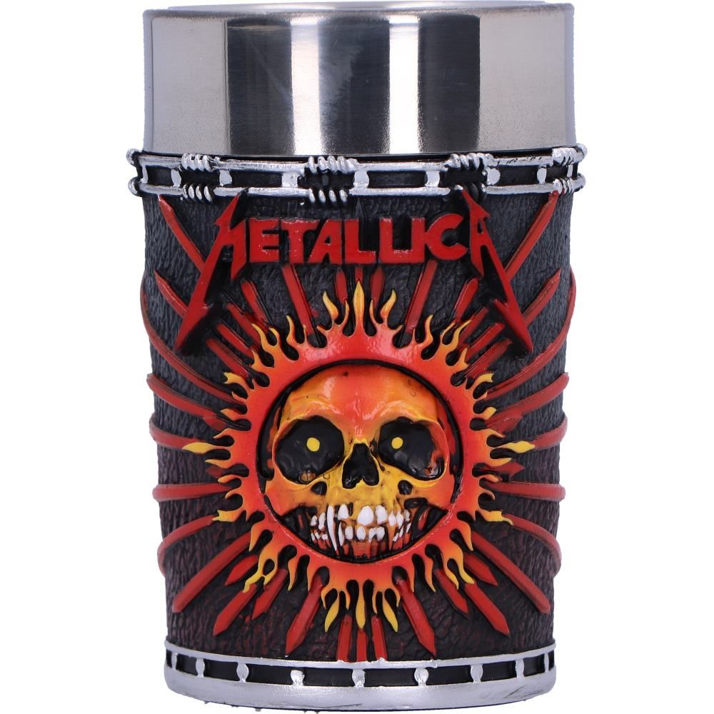 Metallica Pushead Art Collectible Shot Glass set: 8 - Shot Glasses By Metallica
