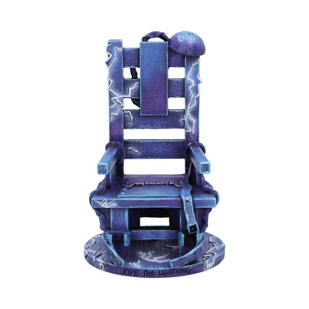Metallica Ride the Lightning Blue Chair Ornament: 2 Figures & Collectables By Metallica
