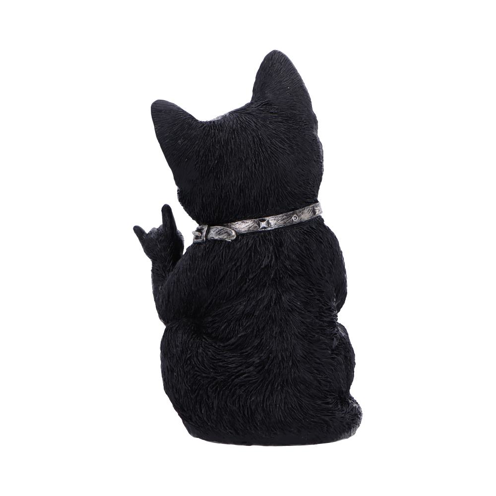 Metallicat Black Cat Throwing Rock Hand Sign: 4 - Figures & Collectables By Gift Moments