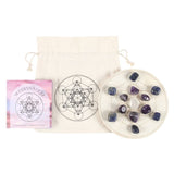 Metatron’s Cube Crystal Grid Set: 2 - By Gift Moments