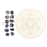 Metatron’s Cube Crystal Grid Set: 3 - By Gift Moments