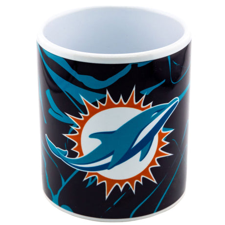 Miami Dolphins Camo Ceramic Coffee Mug: 2 - Mugs By American Sports