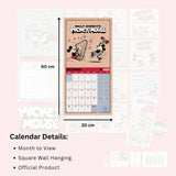 Mickey Mouse Classic Square Calendar 2026: 5 - Calendars By Mickey & Minnie Mouse