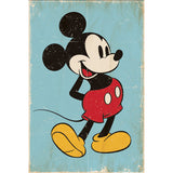 Mickey Mouse Poster Retro 57: 1 - Posters By Mickey & Minnie Mouse