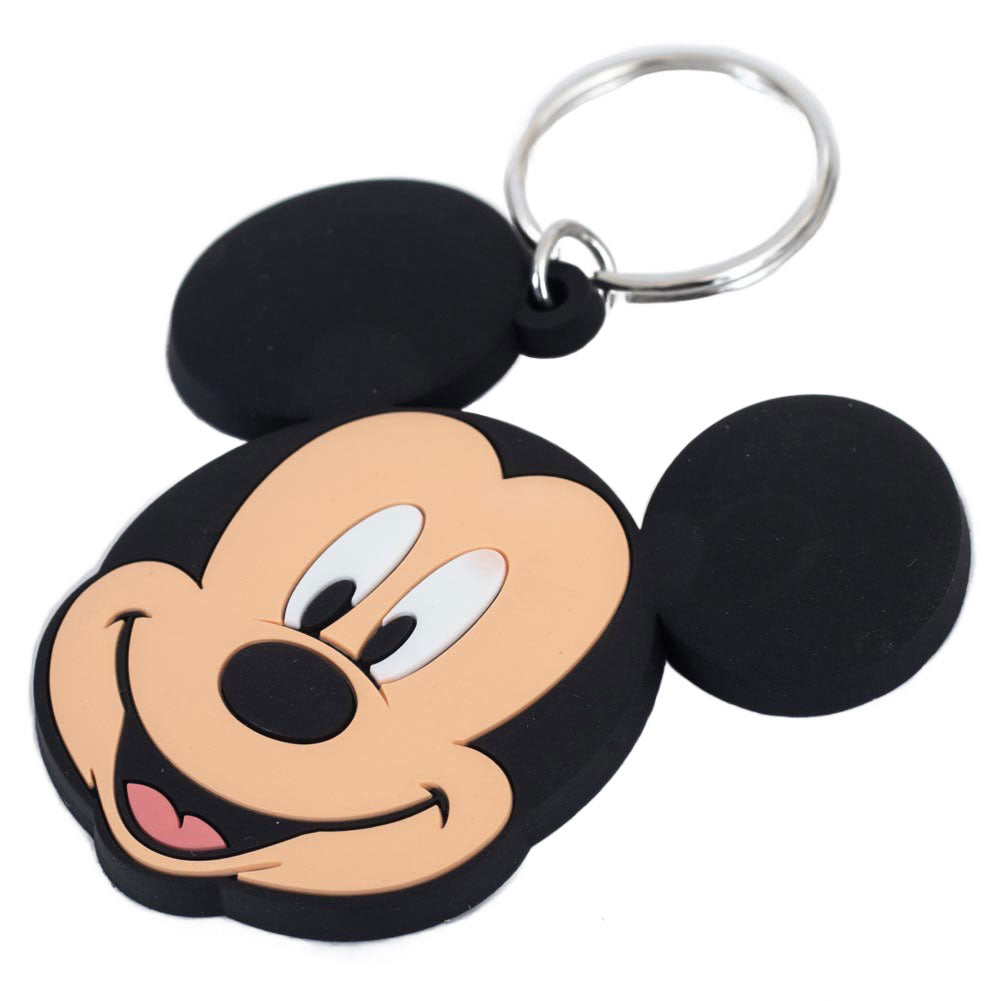 Mickey Mouse PVC Keyring: 2 - Keyrings By Mickey & Minnie Mouse