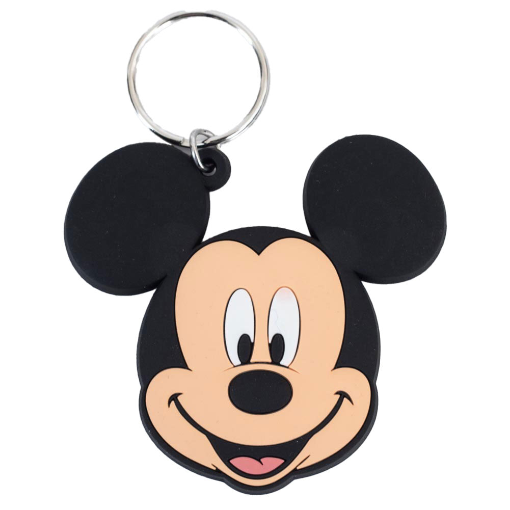 Mickey Mouse PVC Keyring: 1 - Keyrings By Mickey & Minnie Mouse