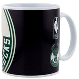 Milwaukee Bucks Cropped Logo Coffee Mug: 3 - Mugs By American Sports