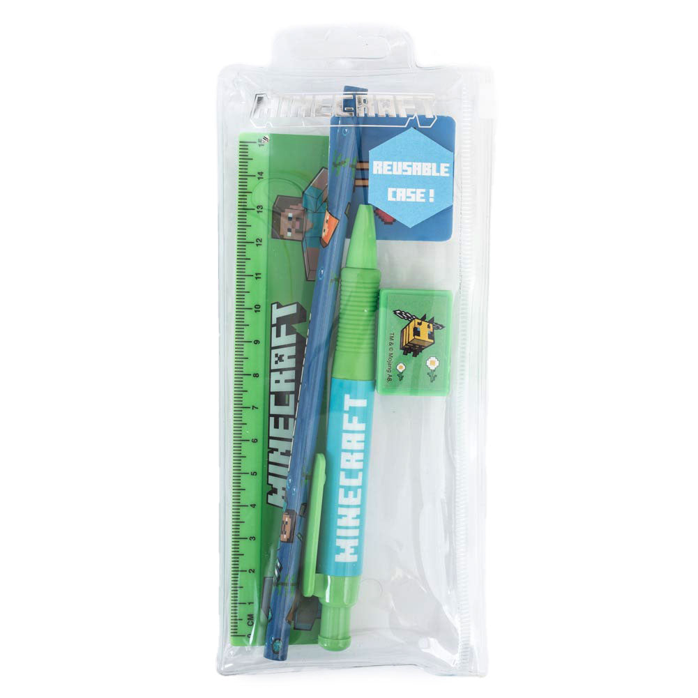 Minecraft 5pc Stationery Set: 2 - Stationery By Minecraft