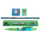 Minecraft 5pc Stationery Set - Shop Stationery At Gift Moments - 1