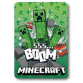 Minecraft Boom Fleece Blanket - Shop Blankets At Gift Moments - 1