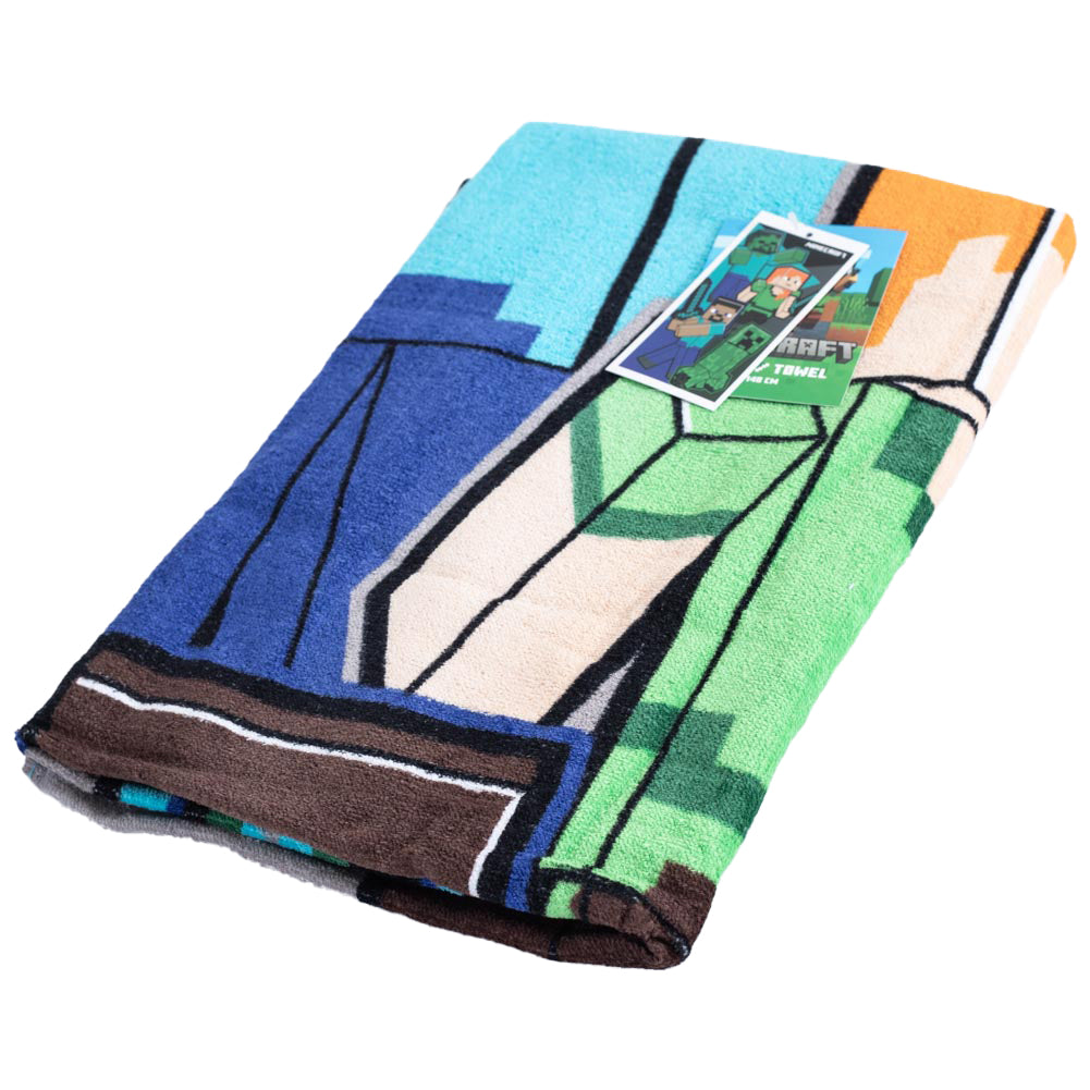 Minecraft Characters Towel - Shop Towels At Gift Moments - 3