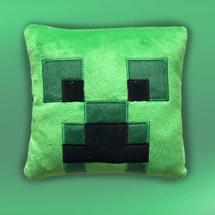 Minecraft Creeper Cushion 40cm: 1 Cushions By Minecraft